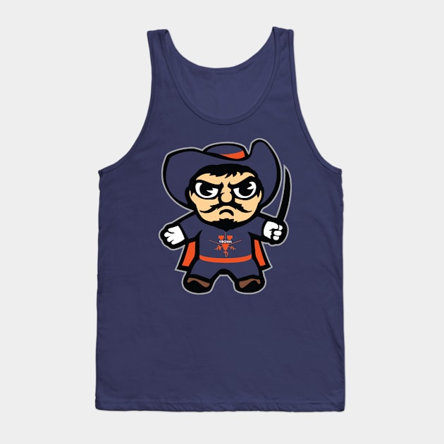 Fencer Cartoon Tank Top by LetsGoOakland